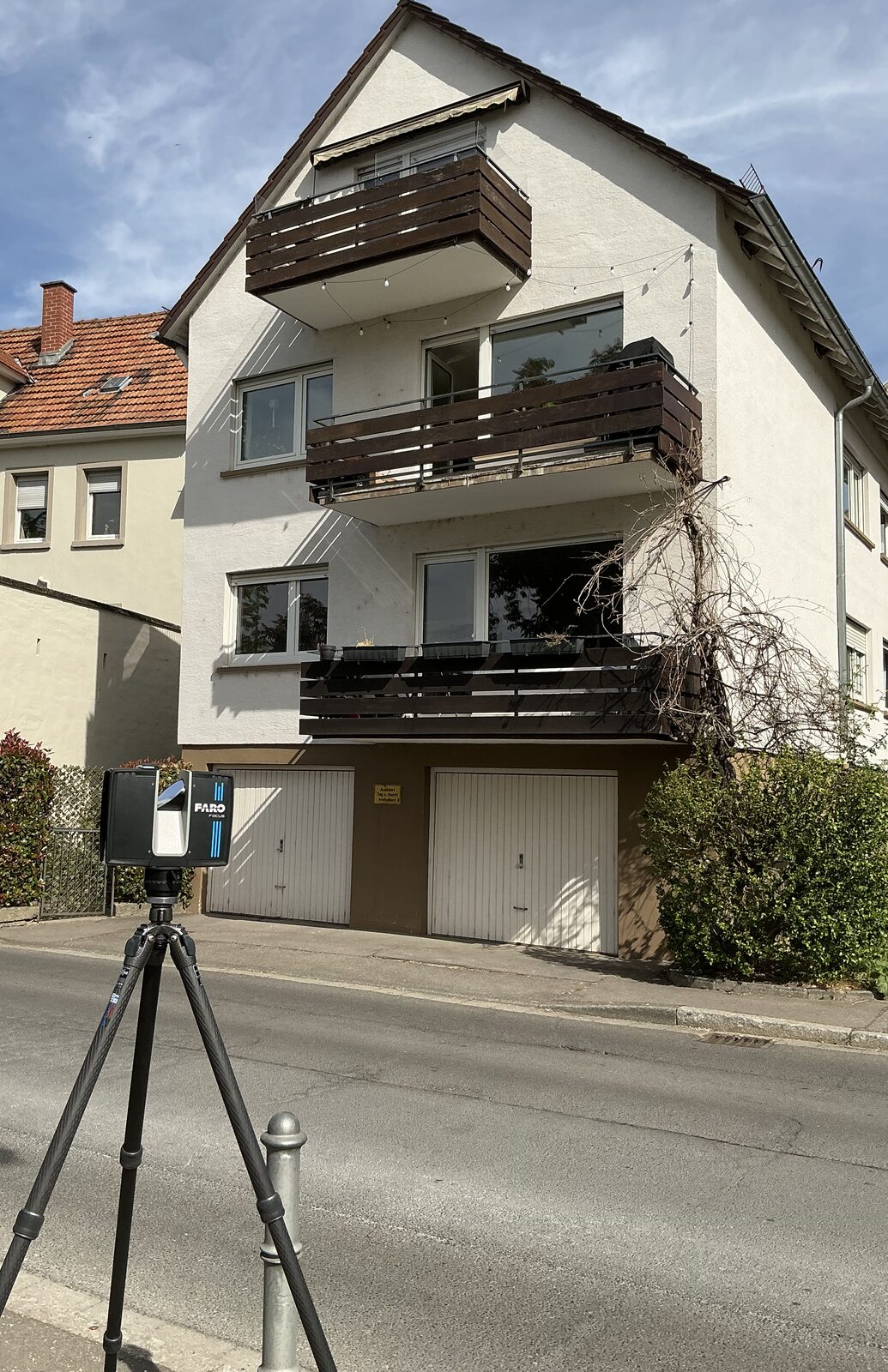 3D-Laservermessung mit Faro Scanner