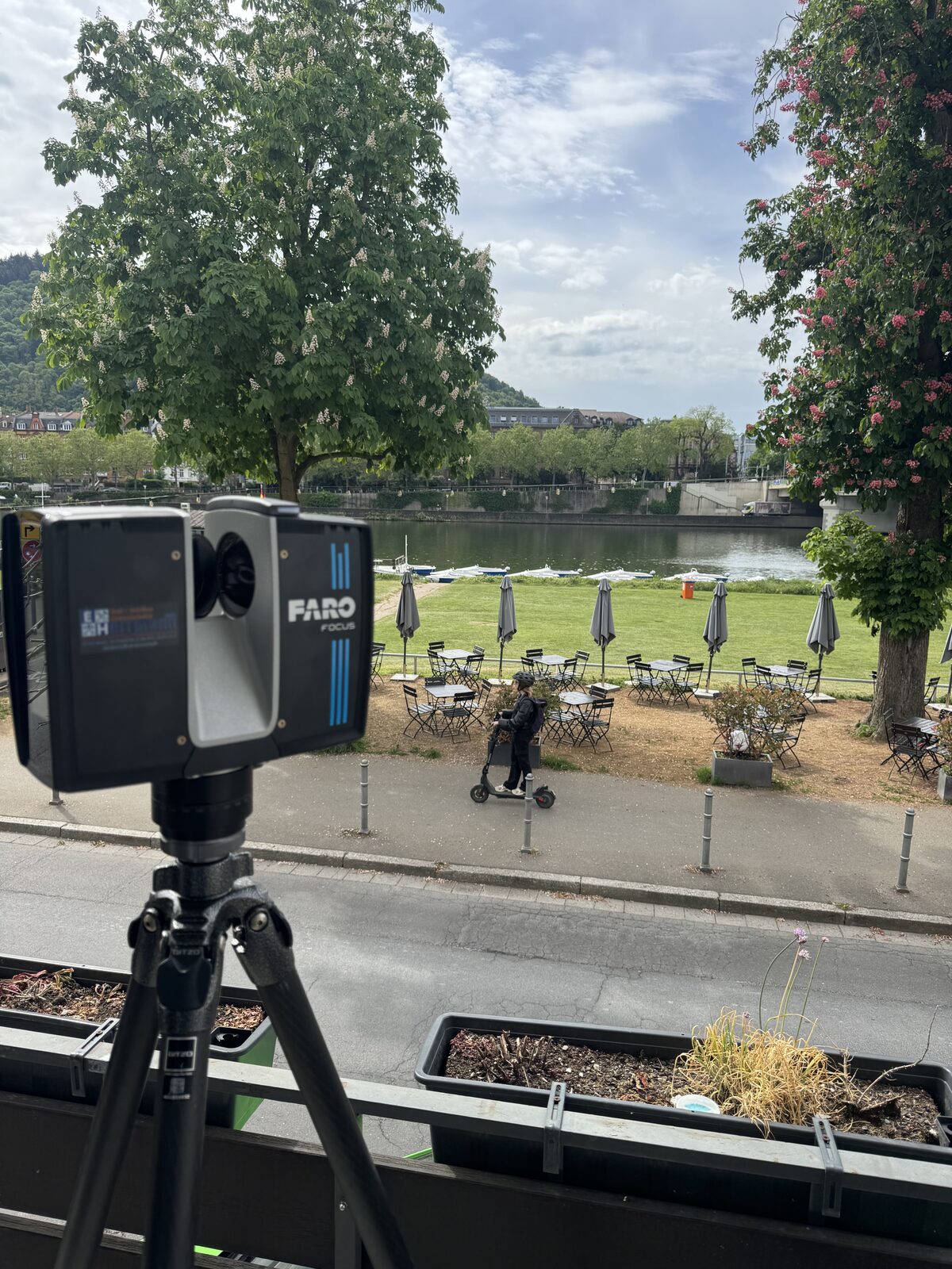 Laserscanner im Einsatz bei der digitalen Bestandsaufnahme